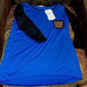 NEW Royal Blue Top